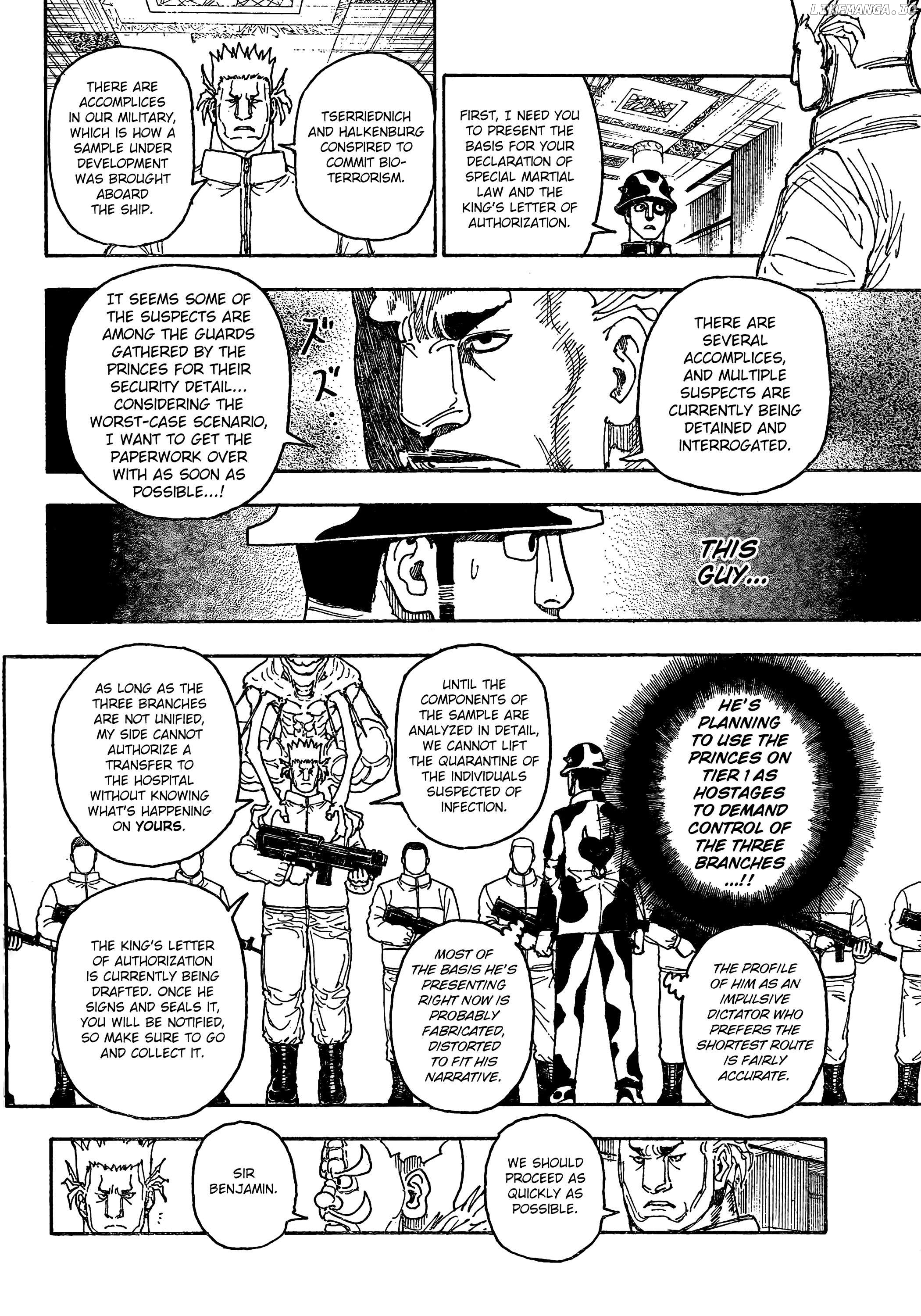 Hunter x Hunter, Chapter 410 image 15